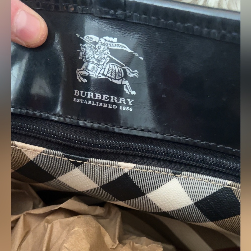 Burberry | Large Women’s Nikki SuperNova Check Tote Bag Handbag Plaid *Luxury - Picture 8 of 16